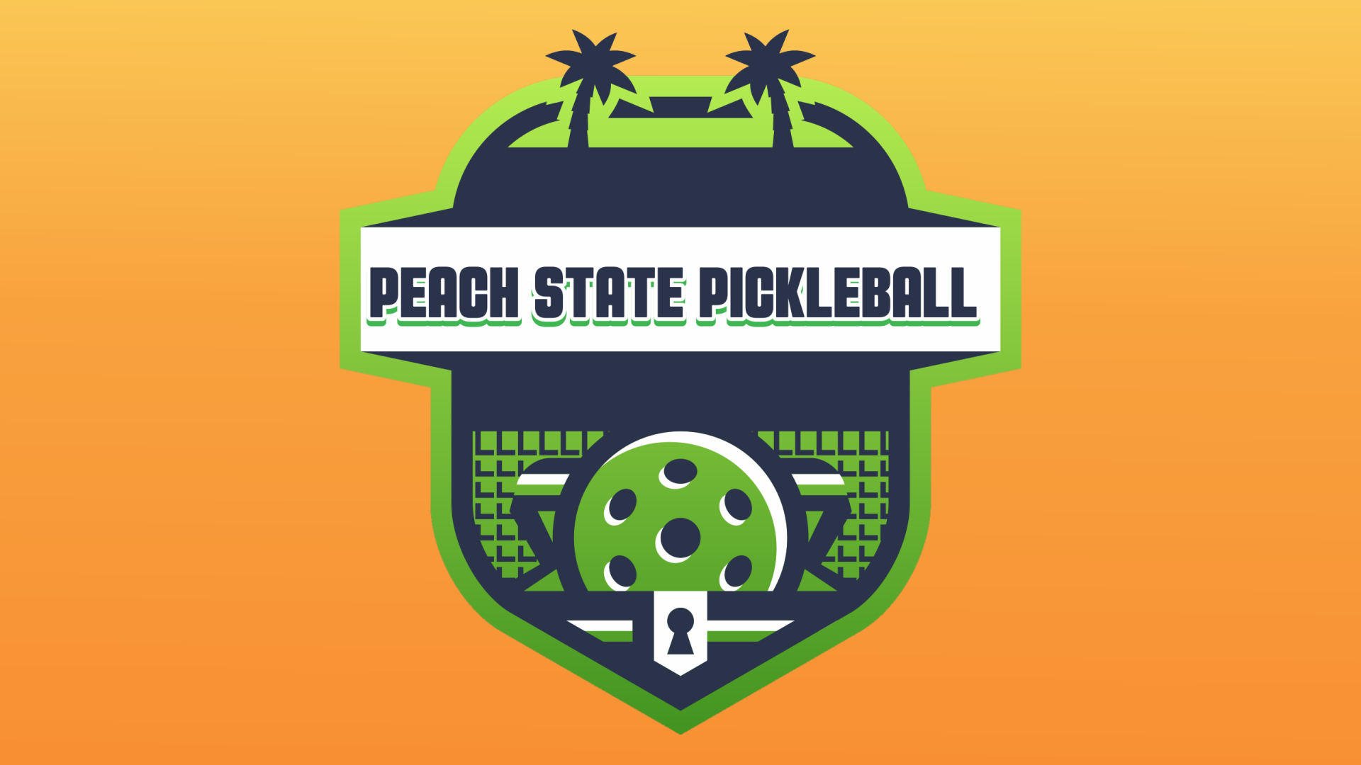 Peach State Pickleball Logo